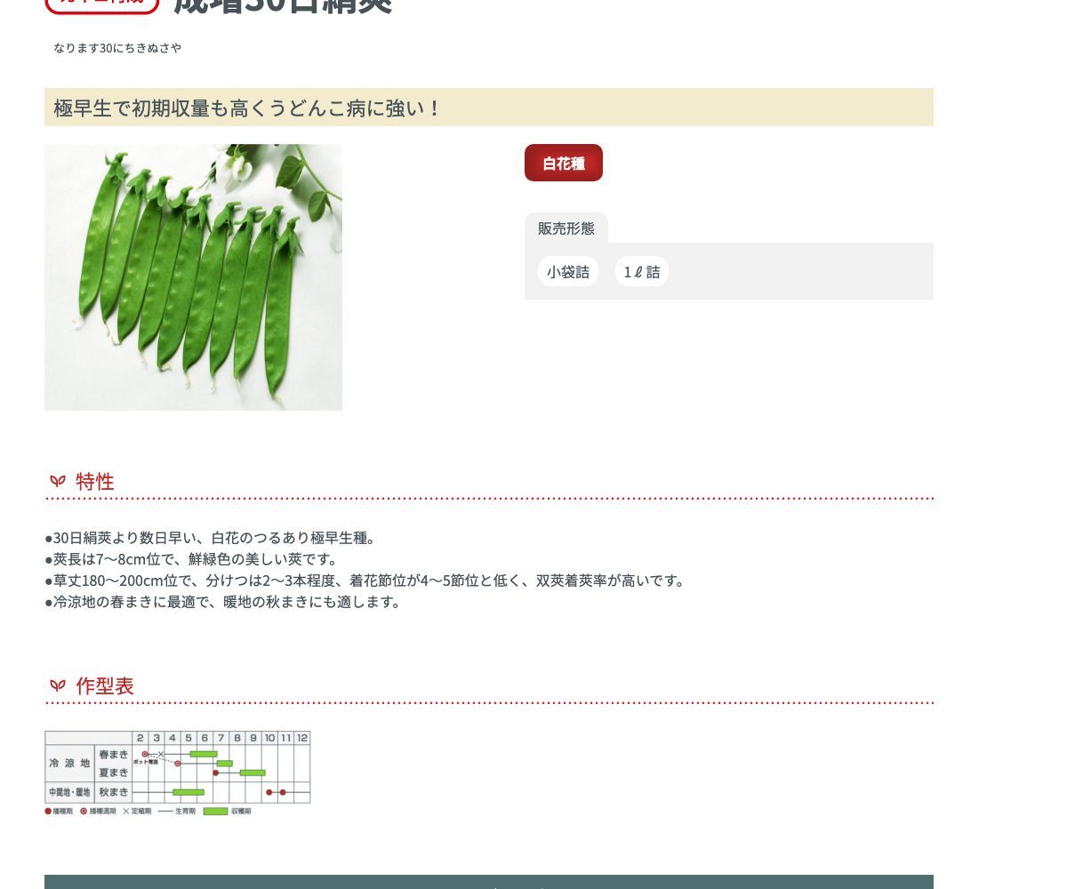 成増30日絹莢
