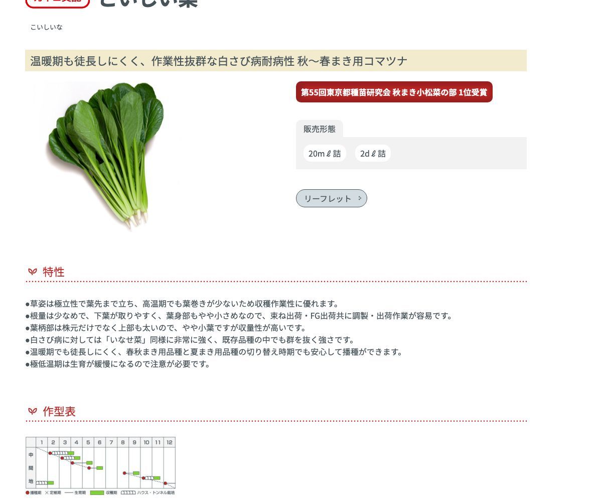 こいしい菜