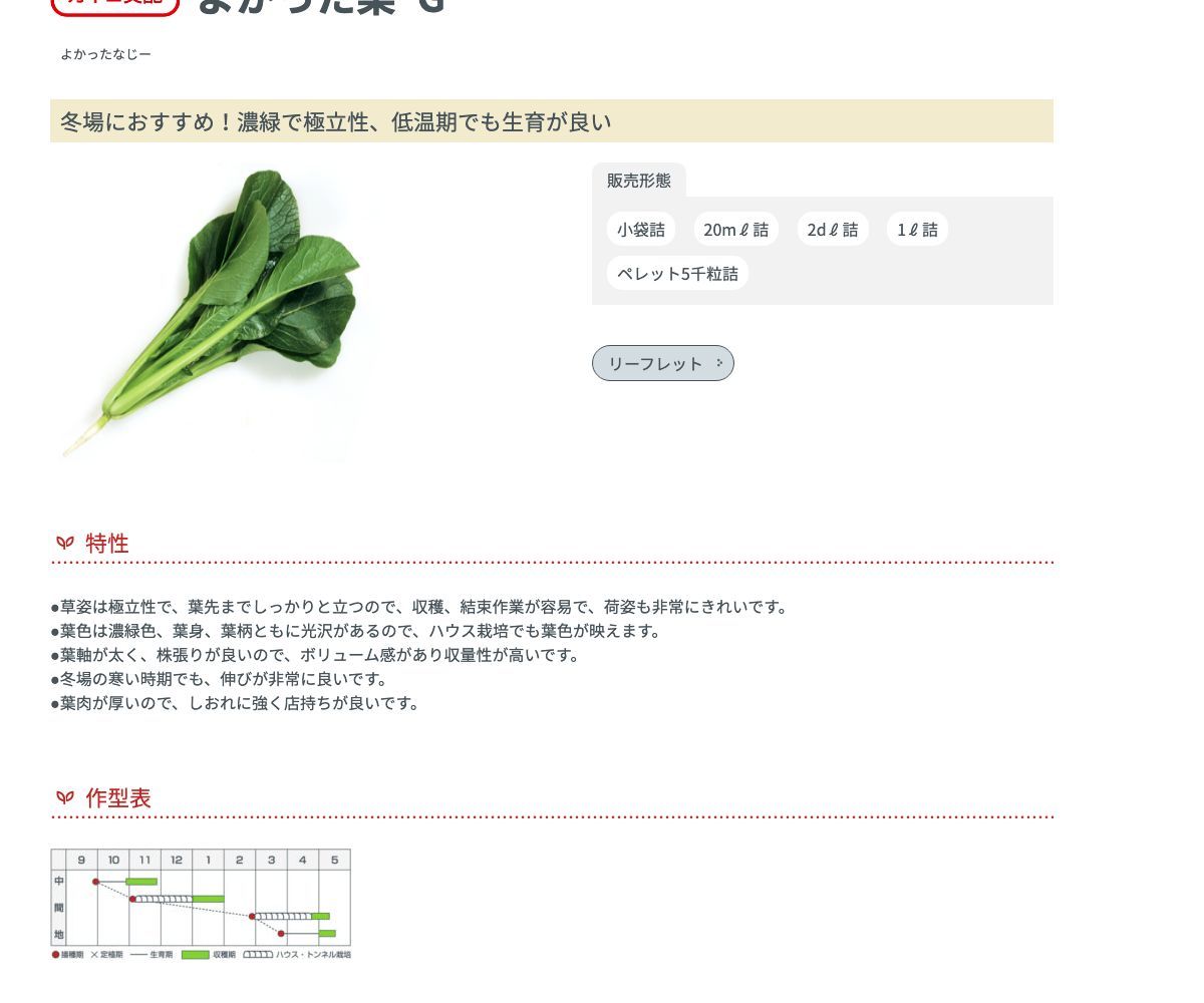 よかった菜®G