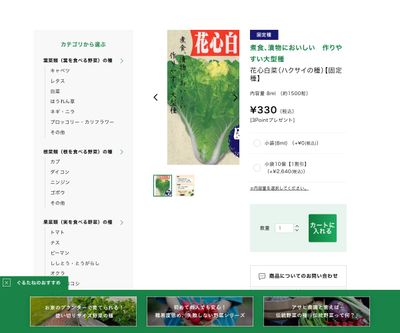 花心白菜の画像