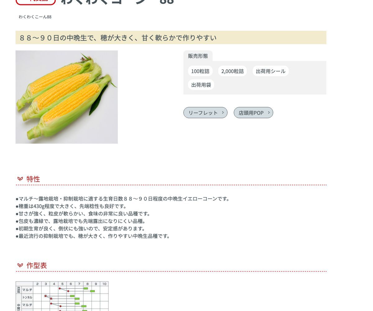 わくわくコーン™88