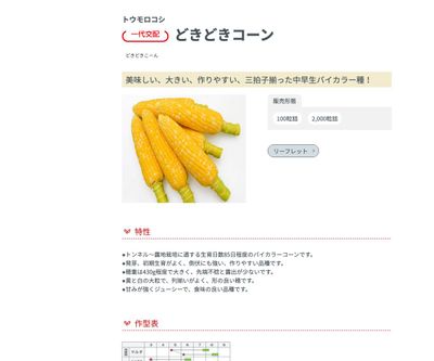 どきどきコーンの画像