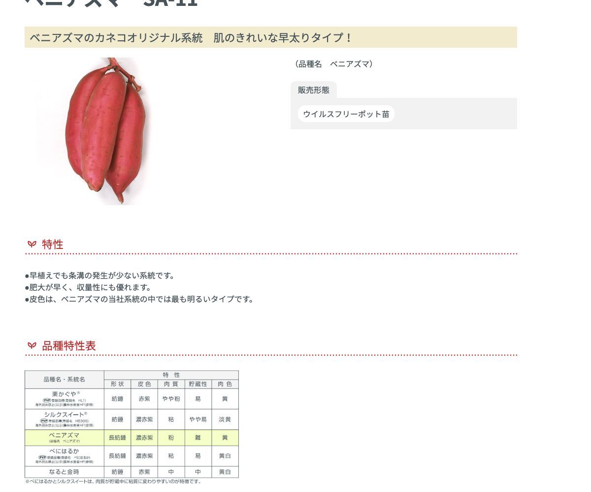 ベニアズマ SA-11