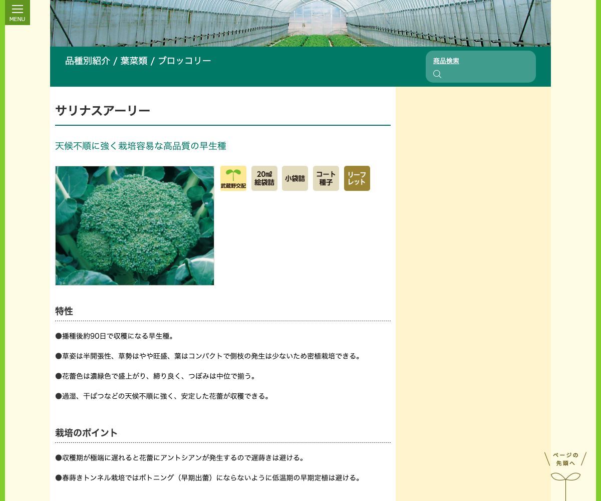 サリナスアーリー
