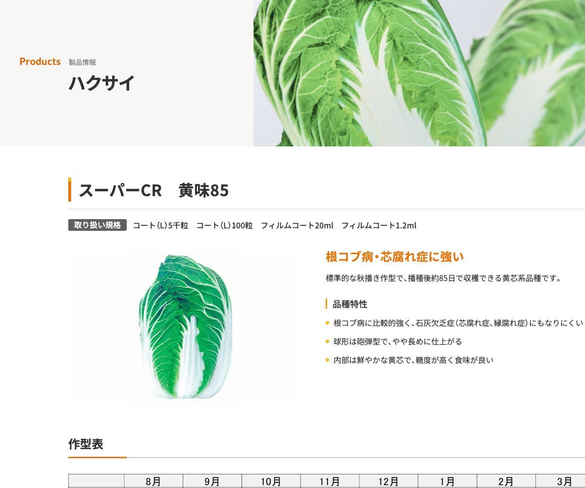 スーパーCR 黄味85