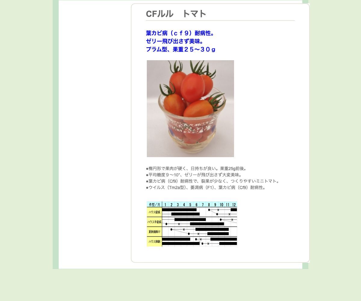 CFルル トマト