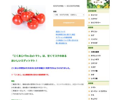 こくあじ®Tm-2aトマトの画像