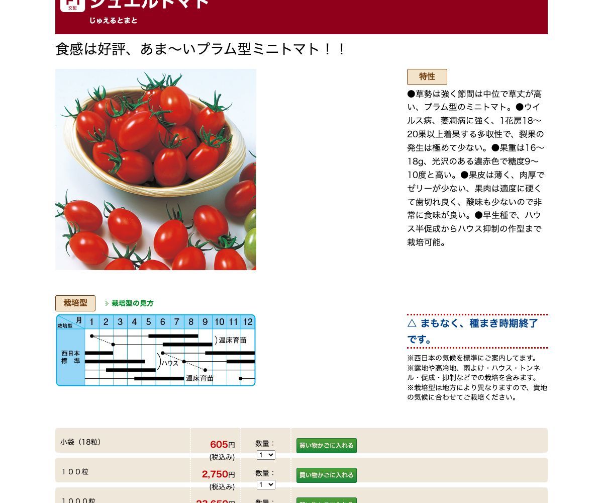 ジュエルトマト