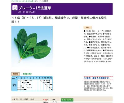 ブレーク−15法蓮草の画像