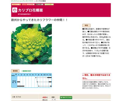 カリブロ花椰菜の画像