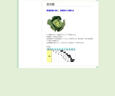宝甘藍の画像