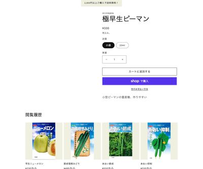 極早生ピーマンの画像