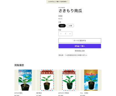 さきもり南瓜の画像