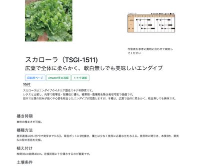 スカローラ（TSGI-1511)の画像