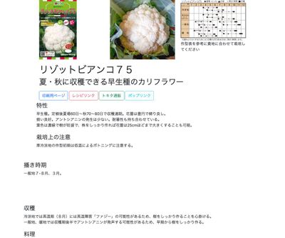 リゾットビアンコ７５の画像