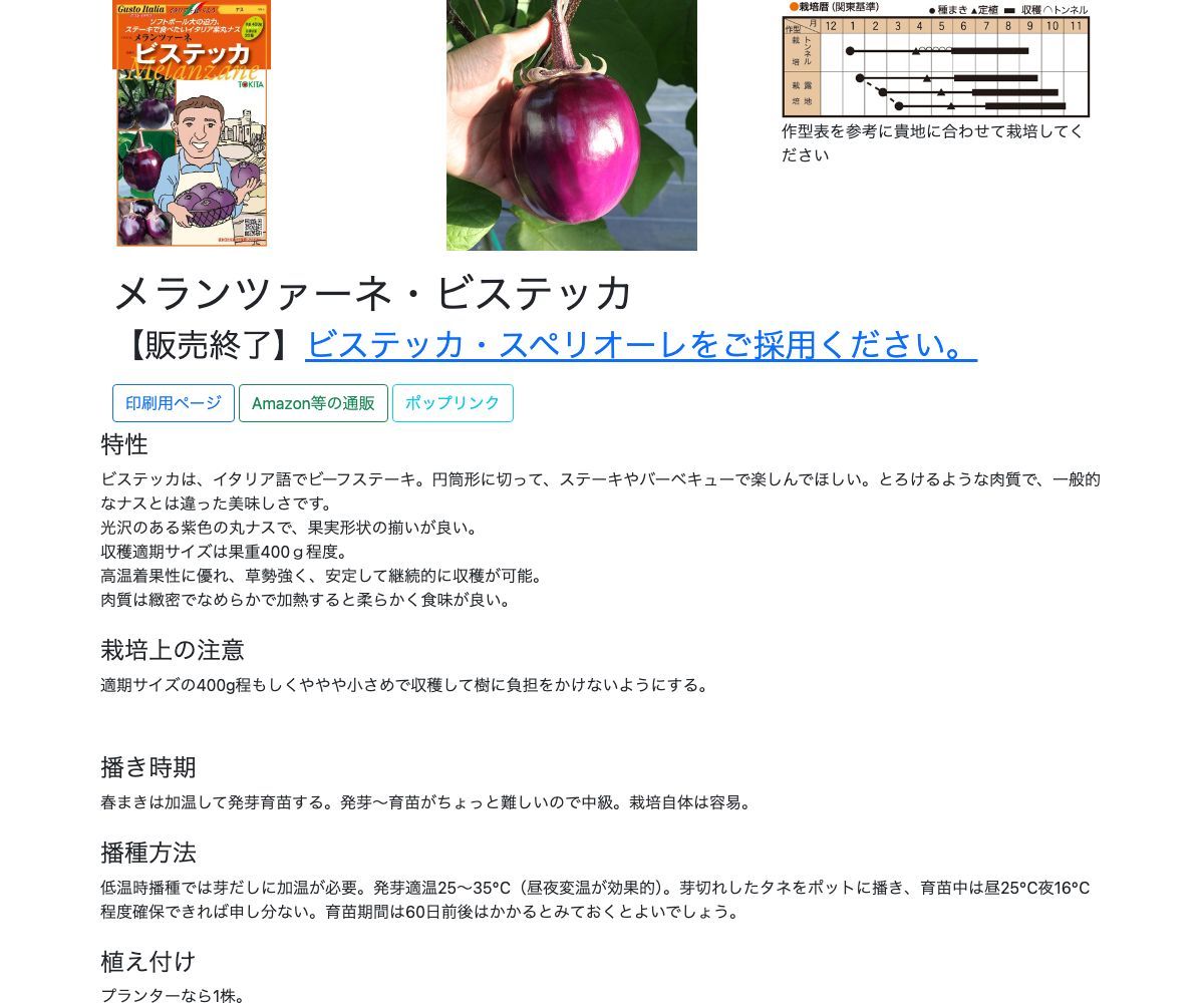 メランツァーネ・ビステッカ