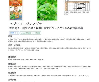 バジリコ・ジェノヴァの画像