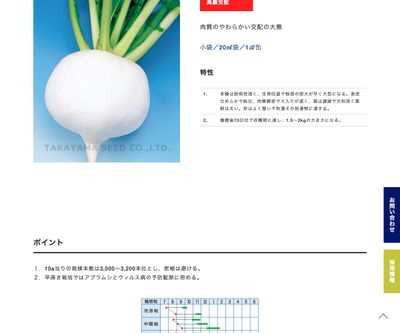 改良早生大蕪の画像