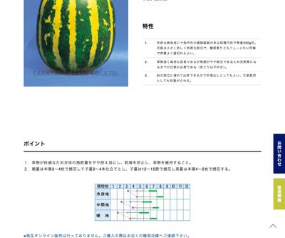 タイガーメロンの画像