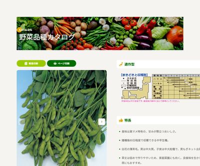 快豆黒頭巾の画像